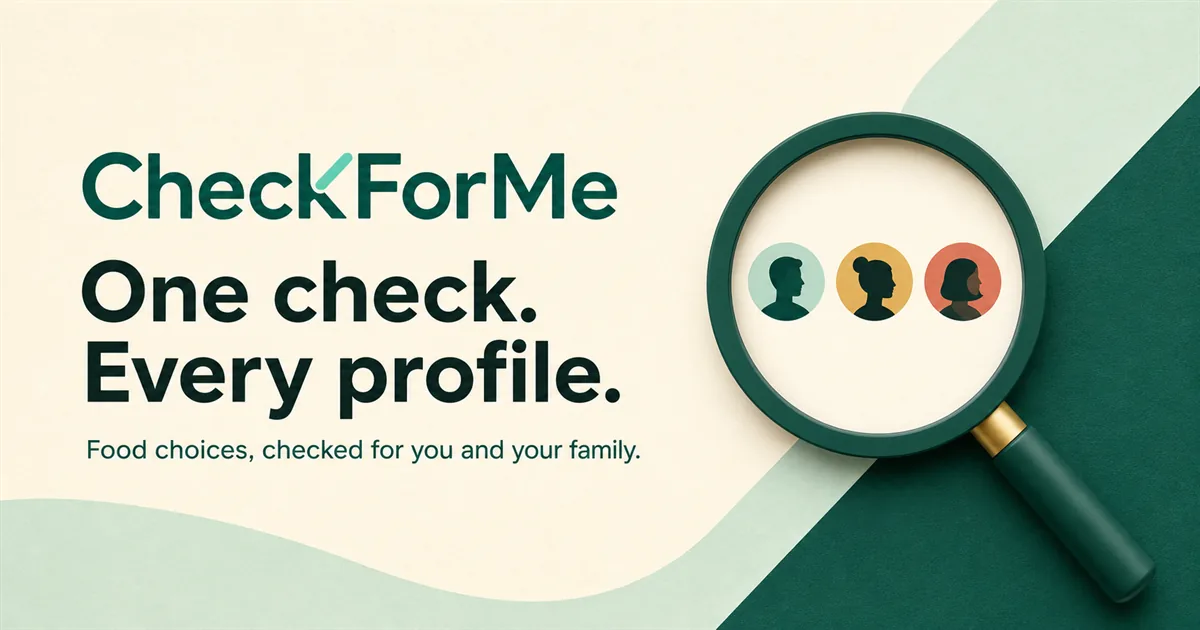 CheckForMe product preview