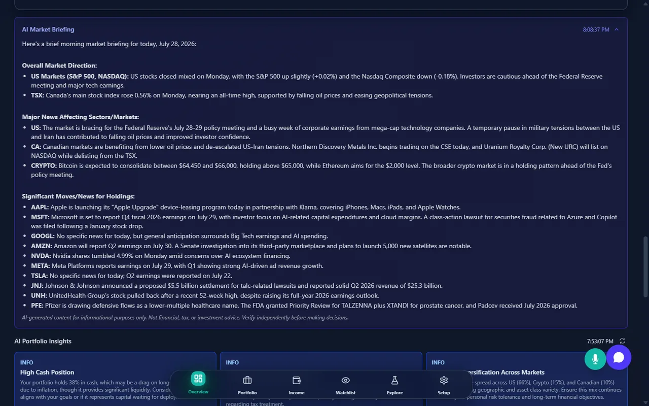 Stock Watcher screenshot 2